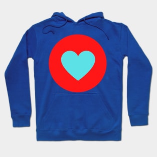 Blue Heart Logo, Logo of Blue Heart Publications Hoodie